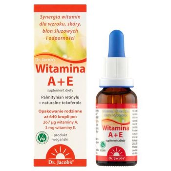 Suplement diety, Dr. Jacob's Witamina A+E, 20ml - Dr.Jacob's