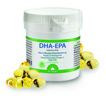Suplement diety, Dr Jacobs DHA-EPA 60 kaps. - Dr.Jacob's