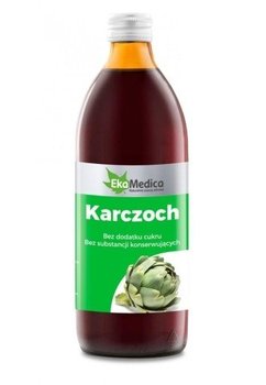 Suplement diety, EkaMedica - Karczoch, sok z karczocha 99,8% - 500 ml - EkaMedica