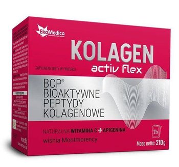 Suplement diety, Ekamedica Kolagen Activ Flex 21x10g saszetki - EkaMedica