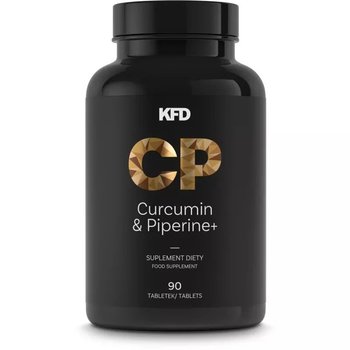 Suplement diety, Ekstrakt z Kurkumy KFD Curcumin&Piperine 90 tabl. - KFD