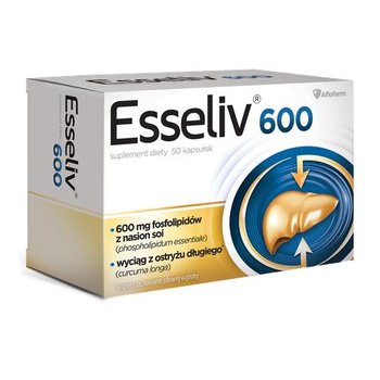 Suplement diety, Esseliv 600, 50kaps. - Aflofarm