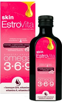 Suplement diety, Estrovita, Skin, Kwasy omega sakura, 150 ml - ESTROVITA