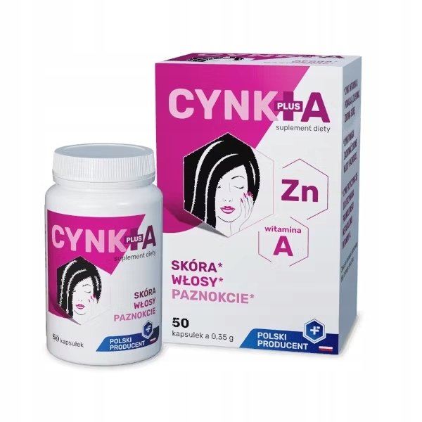 Suplement diety Farmapol Cynk plus A 50 kapsułek | Sklep EMPIK.COM