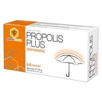 Suplement diety, FARMINA Propolis Plus, 64 kaps. Farmina