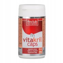 Suplement diety, Finclub Vitakrilcaps kwasy omega-3, 60kaps.
