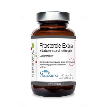 Suplement diety, Fitosterole EXTRA z dodatkiem steroli roślinnych (60 kapsułek) KenayAG- suplement diety - Kenay
