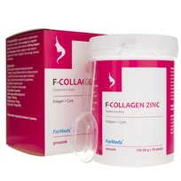 Suplement diety, Formeds, F-Collagen Zinc, 150,96 g