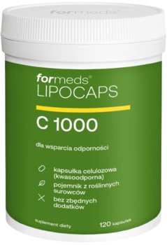 Suplement diety, ForMeds, LIPOCAPS C 1000, nowe opakowanie, 120 kaps. - Formeds