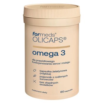 Suplement diety, Formeds Olicaps Omega-3 - 60 kapsułek - Formeds