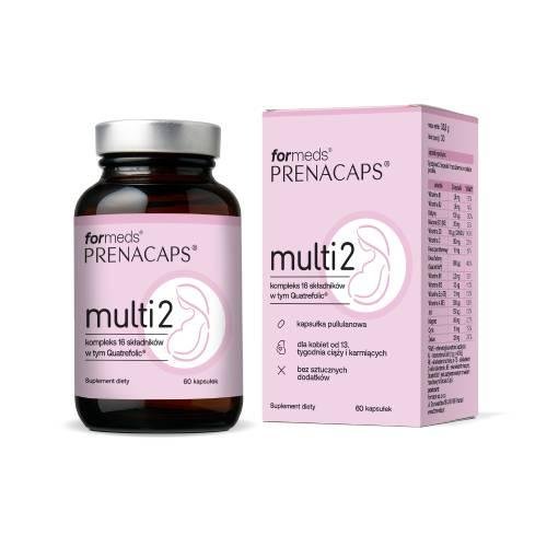 Фото - Вітаміни й мінерали Formeds Suplement diety,  Prenacaps multi 2 kompleks witamin dla kobiet od 