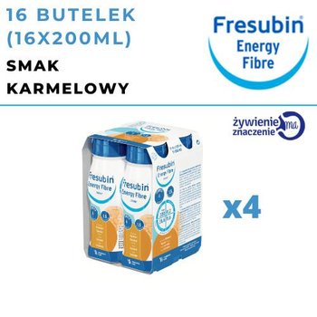 Suplement diety, Fresubin, Energy Fibre Drink, karmelowy, 16x200ml - Fresubin