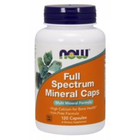 Suplement diety, Full Spectrum Mineral Caps - Minerały dla dorosłych (120 kaps.) Now Foods