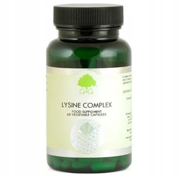Suplement diety, G&G, Lizyna Kompleks, 60 kaps. - G&G