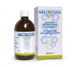 Suplement diety, Gastrotuss Light, niskokaloryczny syrop przeciwrefluksowy, 500 ml - DMG Italia