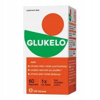 Suplement diety, Glukelo, 60 kapsułek USP Zdrowie