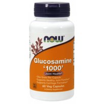 Suplement diety, Glukozamina 1000 HCL (60 kaps.) Now Foods