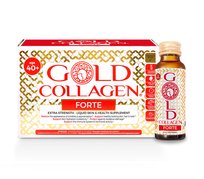 Suplement diety, Gold Collagen Forte 40+ Extra Strength, Kolagen do picia, 10x50ml