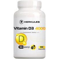 Suplement diety, Herkules Vitamin D3 4000, 100 kaps. Herkules