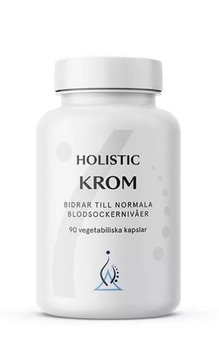 Suplement diety, Holistic Krom GTF Chrom pikolinian chromu 200 μg  90 kaps. - Holistic