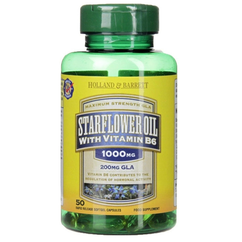 Suplement diety, Holland & Barrett Starflower Oil With Vitamin B6