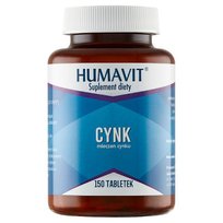 Suplement diety, Humavit, Cynk, 150 tabl. Inna marka