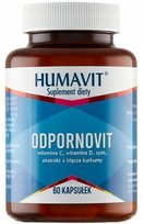 Suplement diety, Humavit, Odpornovit Cynk Witamina C D Odporność, 60 Kaps.