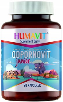 Suplement diety, Humavit, Odpornovit Junior Witamina C, D Cynk, 90 Kaps. - HUMAVIT®