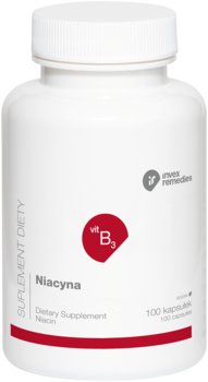 Suplement diety, Invex NIACYNA 100 kaps. - Invex Remedies