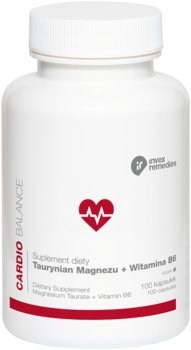 Suplement diety, Invex TAURYNIAN MAGNEZU 100 kaps. - Invex Remedies