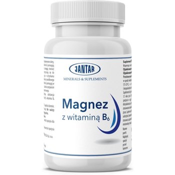 Suplement diety, Jantar Magnez Z Witaminą B6 90 Kaps. - JANTAR