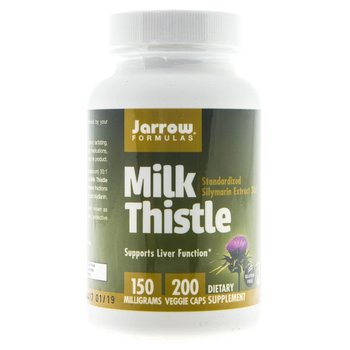 Suplement diety JARROW FORMULAS Ostropest Plamisty (Milk Thistle) 150 mg, 200 kapsułek - Jarrow Formulas