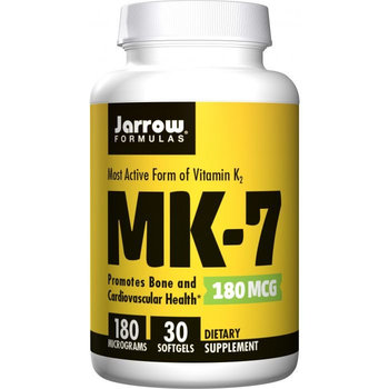 Suplement diety, Jarrow Formulas, Witamina K2 Mk7 180 Mcg, 30 Kapsułek - Jarrow Formulas