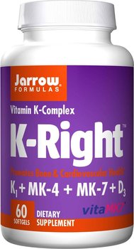 Suplement diety, K-Right - kompleks Witamin K (60 kaps.) - Jarrow Formulas