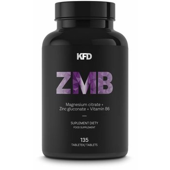 Suplement diety, KFD Mg+Zn+B6 (ZMA/ZMB) - 135 tabletek zdrowy układ nerwowy - KFD