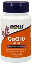 Suplement diety, Koenzym Q10 (50 kaps.) Now Foods