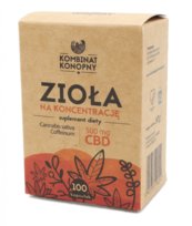Suplement diety, Kombinat Konopny Zioła na koncentrację 100 kap