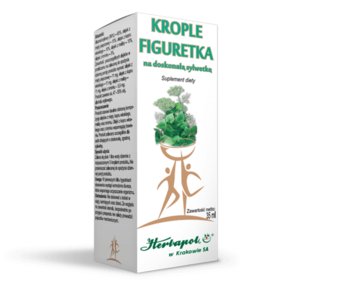 Suplement diety, Krople Figuretka, suplement diety, płyn, 35 ml - Herbapol