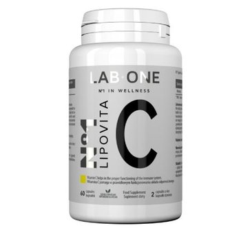 Suplement diety, LAB ONE Lipovita C, 60kaps. - LAB ONE