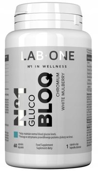Suplement diety, Lab One, N°1 Gluco BLOQ, 60 Kaps. - LAB ONE