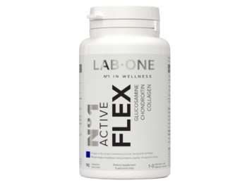 Suplement diety, LAB ONE, regeneracja stawów, Active FLEX, 90 kaps. - LAB ONE