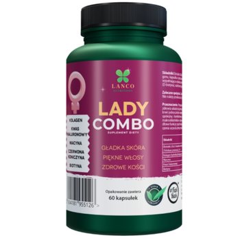 Suplement diety, Lady Combo, Menopauza, Skóra I Włosy, 60 Kaps. - Lanco Nutrition