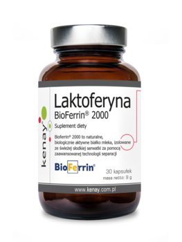 Suplement diety, Laktoferyna Bioferrin 2000 (30 kaps.) - Kenay