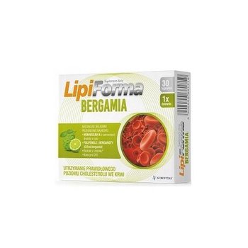 Suplement diety, Lipiforma Bergamia, 30kaps. - Aurovitas