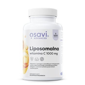 Suplement diety, Liposomalna Witamina C Osavi 1000mg - 60 kapsułek - Osavi