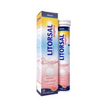 Suplement diety, Litorsal Zdrovit Grejpfrut, suplement diety, 24 tabletki musujące Litorsal Zdrovit
