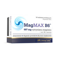 Suplement Diety Magmax B6 50 Tabletek Olimp Laboratories Witamina B1 B6 Olimp Labs