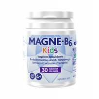 Suplement diety, Magne B6 Kids Na Układ Nerwowy Dla Dzieci 30 Tabletek Do Żucia Sanofi