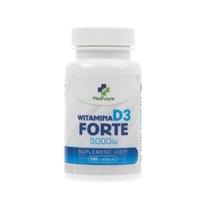 Suplement diety, MedFuture, Witamina D3 FORTE, 5000 IU, 120 tab. MedFuture