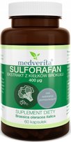 Suplement diety, Medverita Sulforafan, Ekstrakt Z Brokułu, 60 Kaps. Medverita